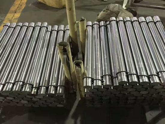 Hydraulic support piston rod repair